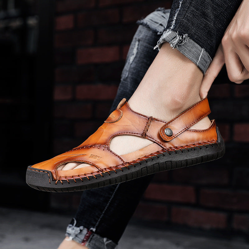 Summer New Casual Men Shoes Fashion Cross